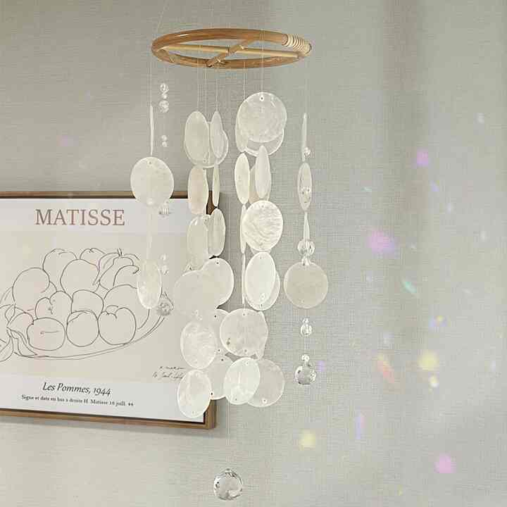 天然シェルモビール［5色・3サイズ］