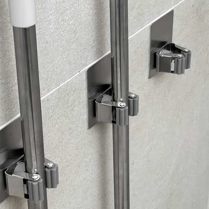 ステンレス304 掃除道具ホルダー