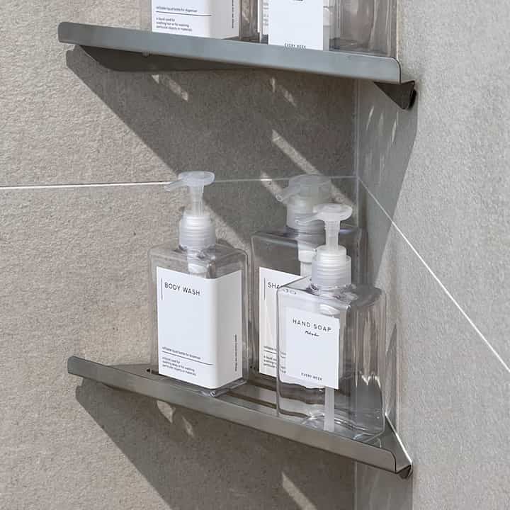 ステンレス コーナーラック