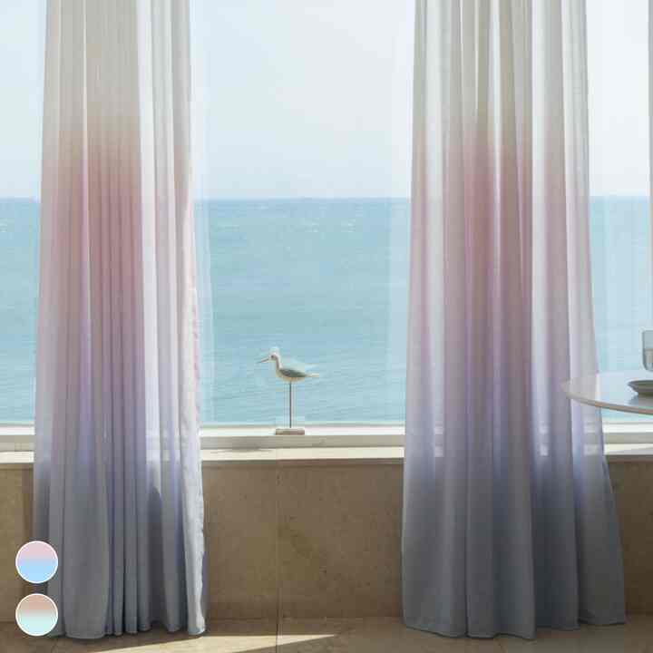 Haeundae sunraise and sunset グラデーションカーテン［2色］