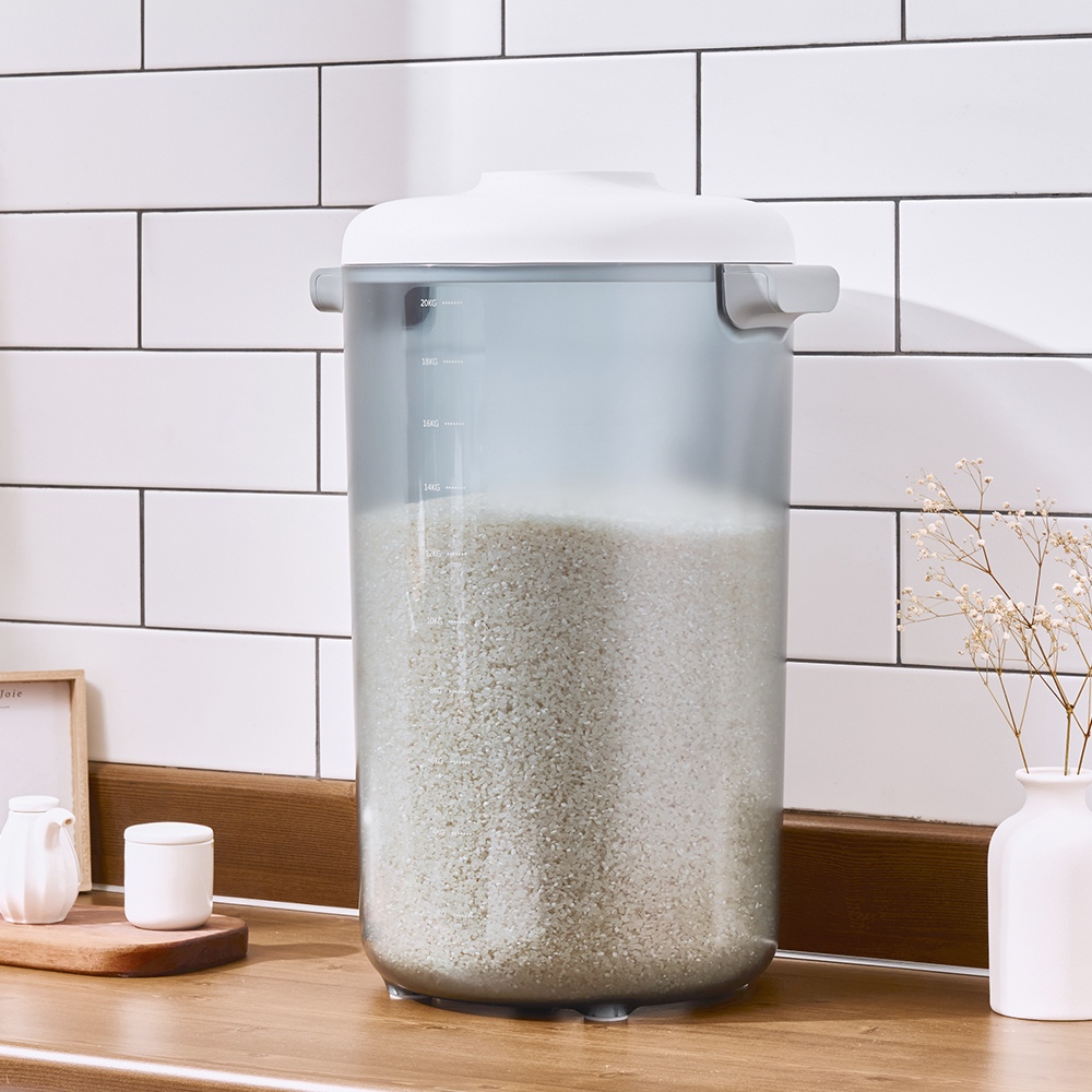 보만 무선 진공쌀통 20kg 쌀보관통 쌀항아리 쌀독 VR2210W - 최저가 99,000원