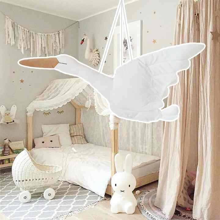 白鳥 モービル［2色］