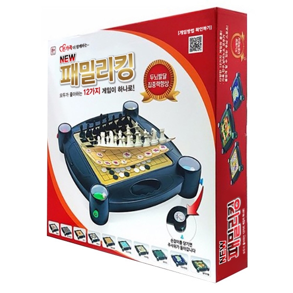 키드존 NEW 패밀리킹 (12가지 멀티 보드게임)