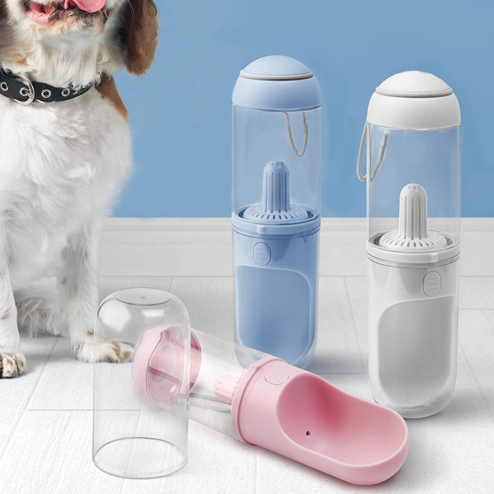 바비온 반려동물 강아지 고양이 산책 휴대용 급수기 물병 V2