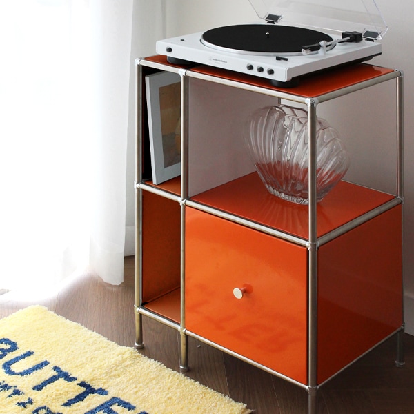 the frigg モジュールラック 組み立て必須 The Frigg 3段2列 モジュール ラック 490 引き出し付き 組み立て