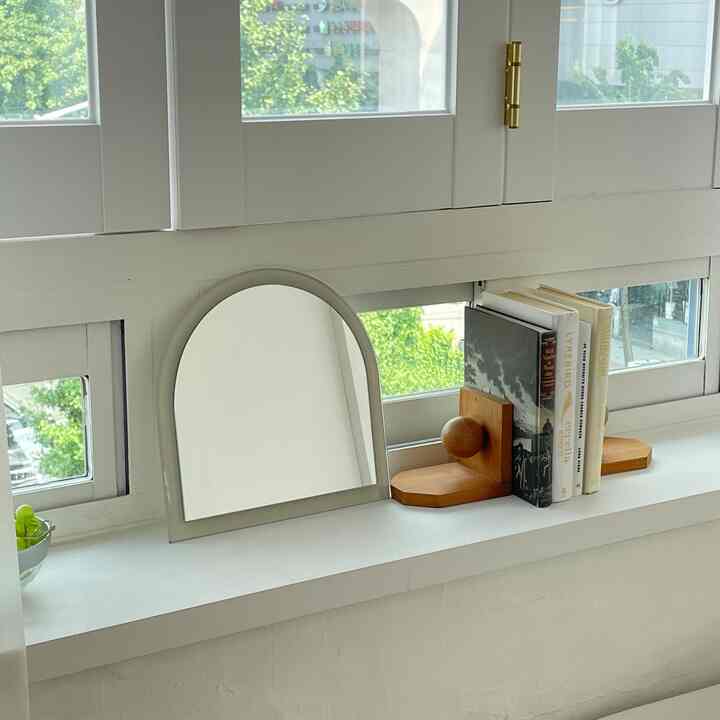 ハーフムーン ミラー［4色］