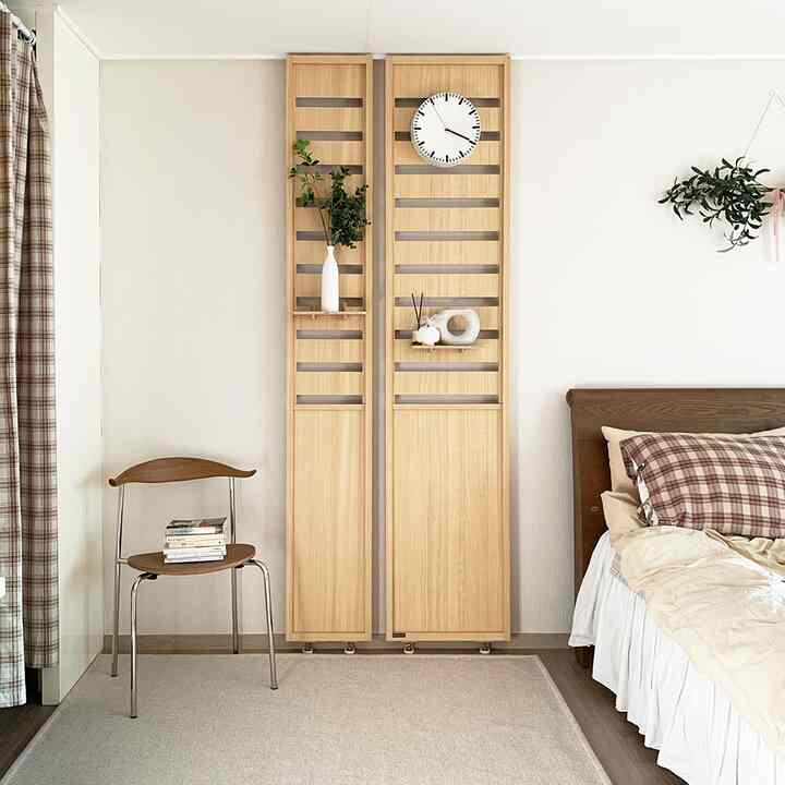 ウッド パーテーション［3色］