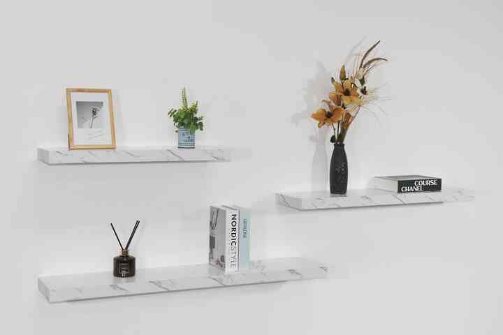 壁掛けシェルフ［7色・4サイズ］