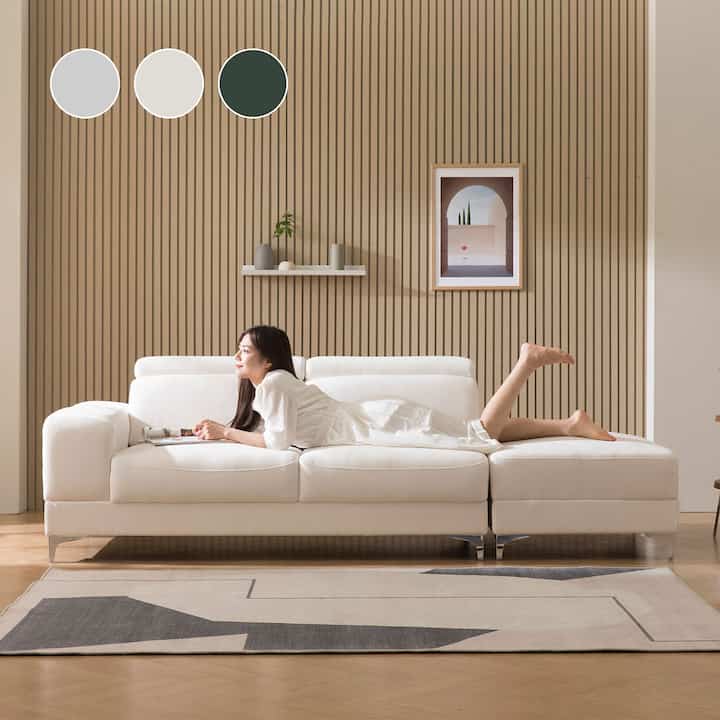 LISSE 3人掛け ソファー［3色］