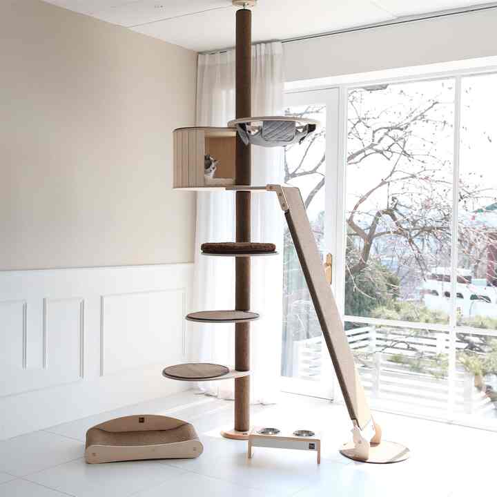 天然木 キャットポール ベーシックタイプ