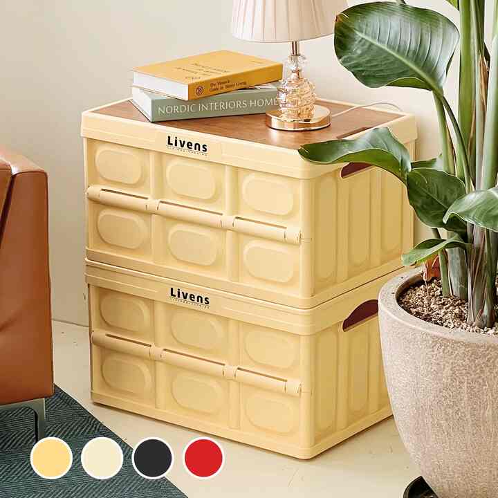 折りたたみ キャンピング収納BOX［4色］