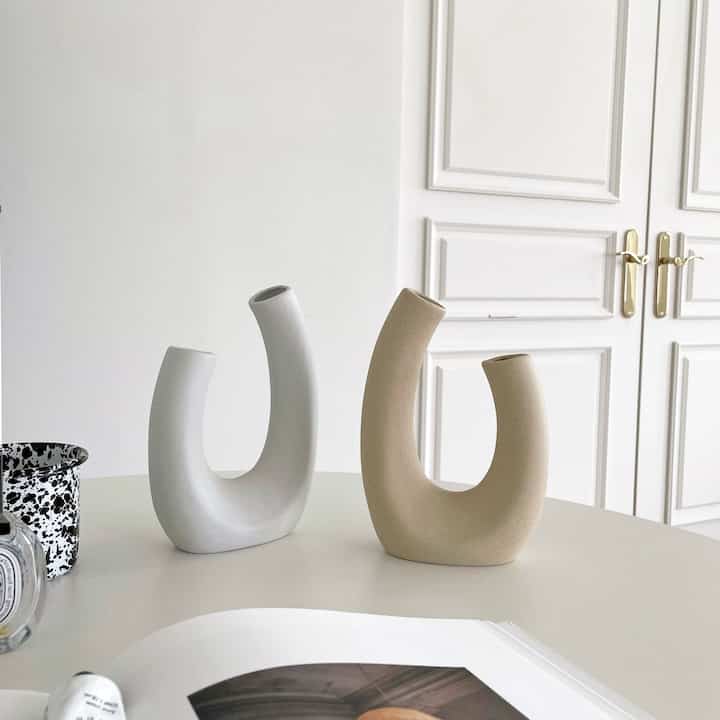 カーブリング フラワーベース［2色］