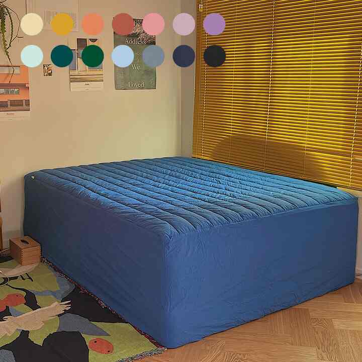 friendly cotton マットレスカバー［48色・4サイズ］