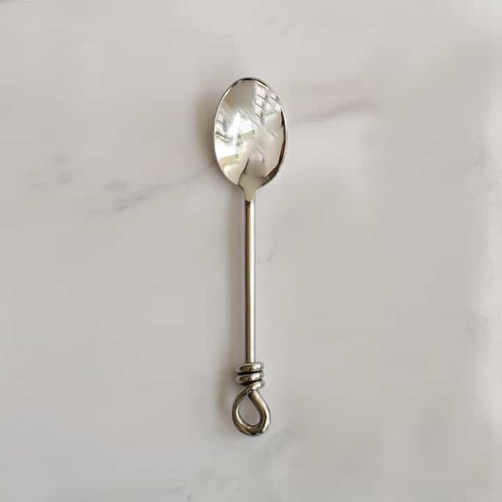 タイ ハンドメイド ねじりデザイン カトラリー ディナースプーン