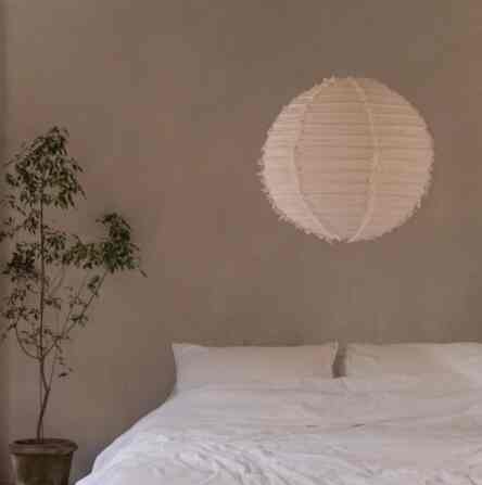 linen fringed ペンダントライト round［2サイズ・2種］