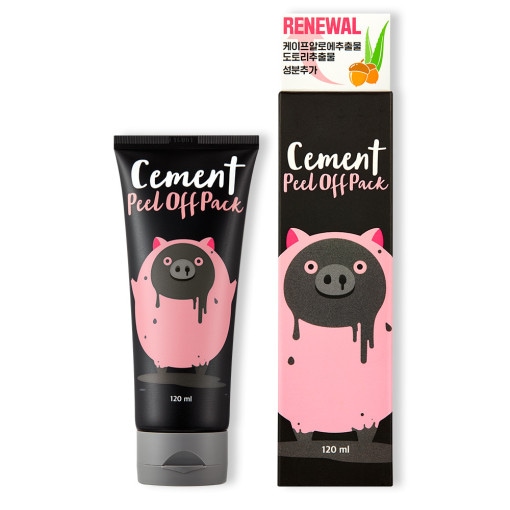 미팩토리 피부각질관리 피지관리 돼지 시멘트 필오프팩 120ml
