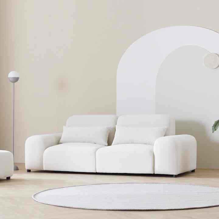 アクアテックスファブリック 3人掛けソファーユニーク+スツール