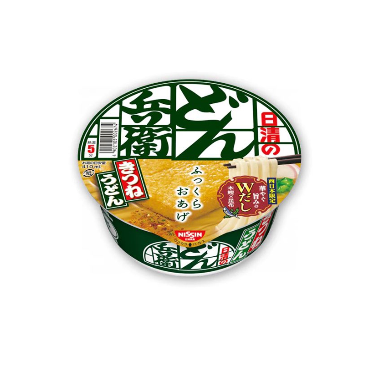 닛신 돈베이 키츠네 우동 관서지역버전 컵라면 컵라멘 6개 세트