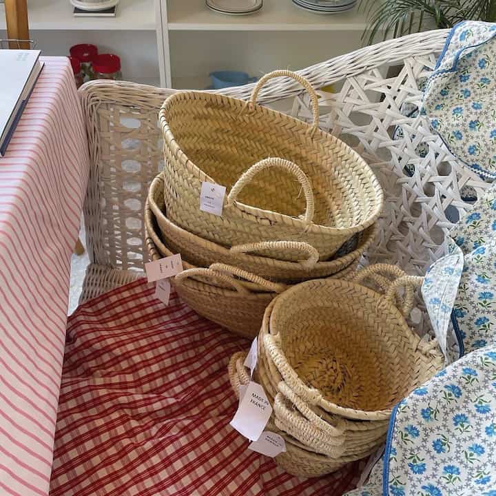 フレンチ マルシェバッグ：基本、ミニ