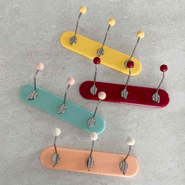 ミニヴィンテージ ウォールフック 【4colors】