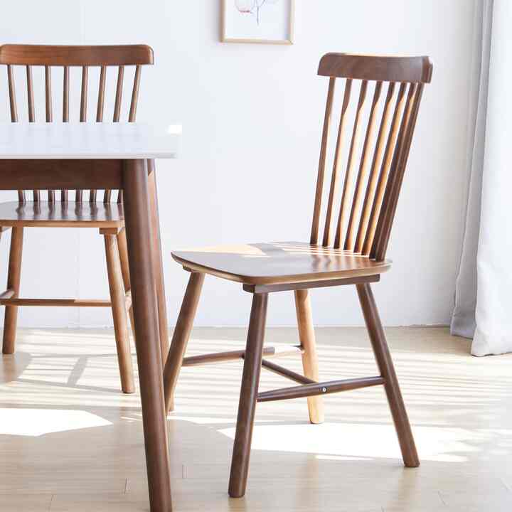 TWO ウッドチェア ［4色］