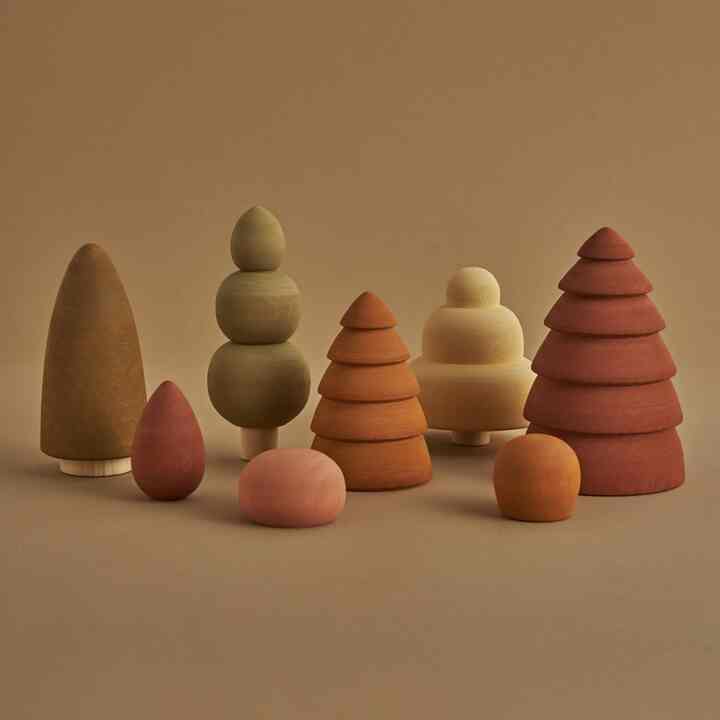 フォレストセット vol.2 木製 おもちゃ【2colors】