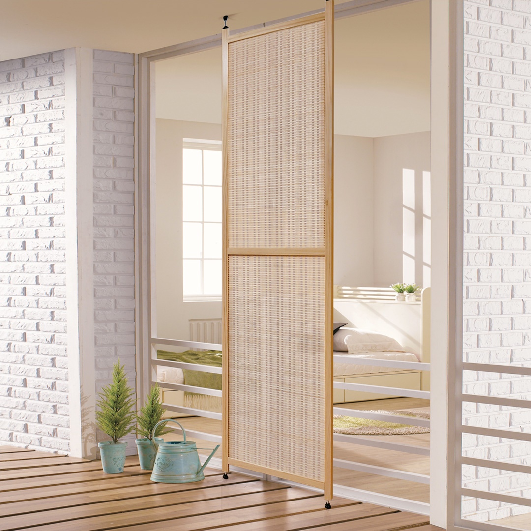 인테리어파티션 > 뉴트로 스윙 원목 가벽 1단 파티션 2250~2700mm 간편설치 (한폭60cm) | 오늘의집 쇼핑