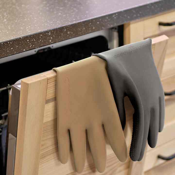 着脱しやすいゴム手袋 3+3セット［4色・3サイズ］