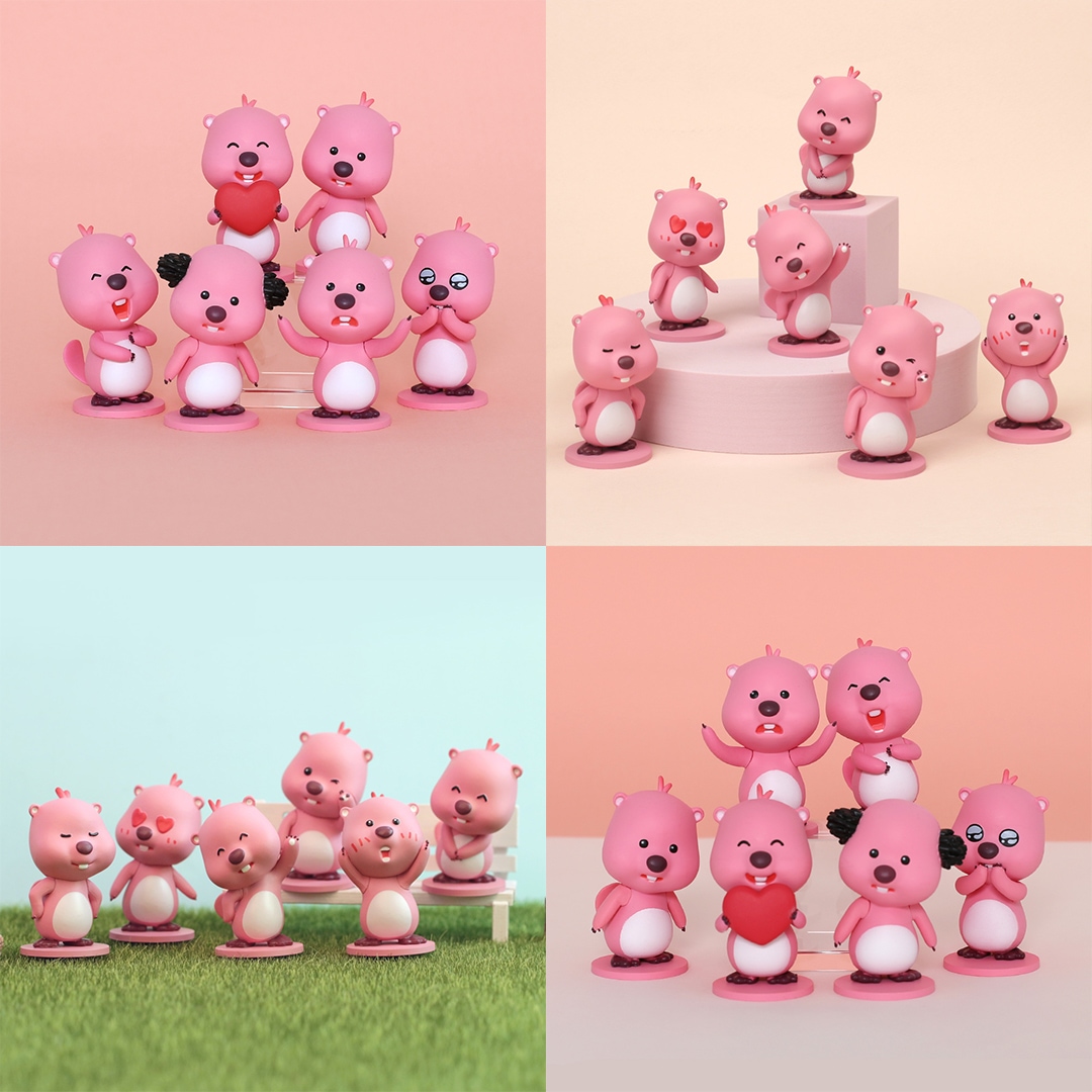 이젠돌스 잔망루피 시즌1 시즌2 피규어 6종세트