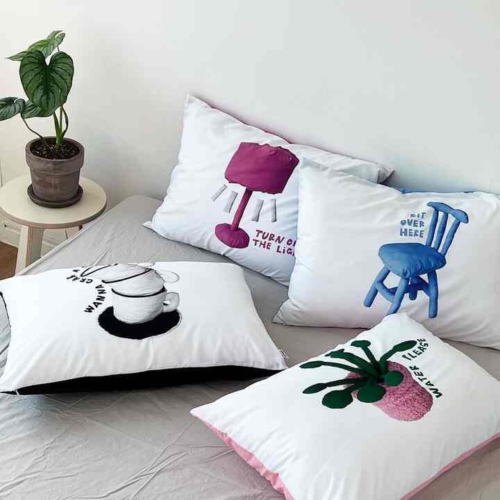 mine vivid 枕カバー［4種］