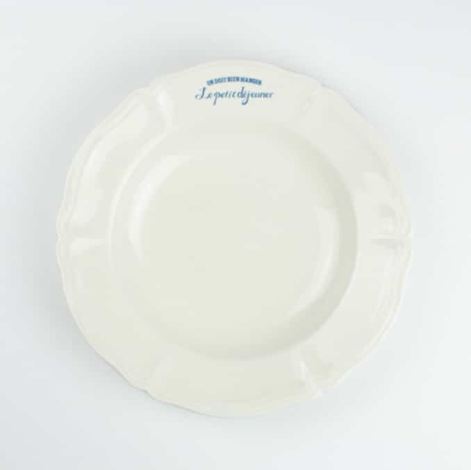 Le petit déjeuner plate (2 type )