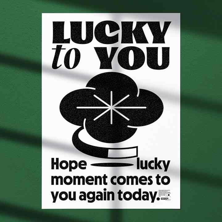 Lucky to you ポスター［2サイズ］