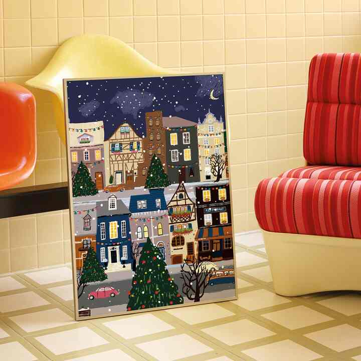 ホリー ジョリー クリスマス ポスター 51 センセビルシティー［5サイズ］