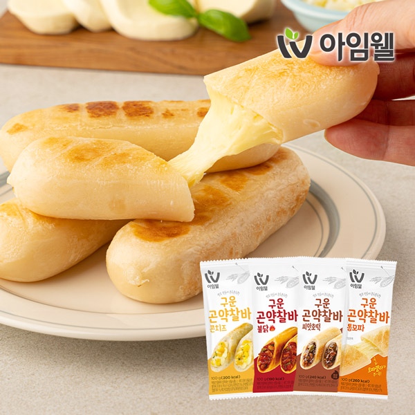 아임닭 곤약찰바 100g*2팩