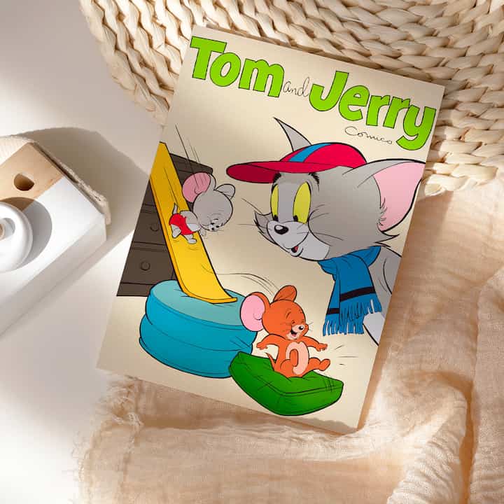 16. Tom and Jerry 滑り台 ポスター