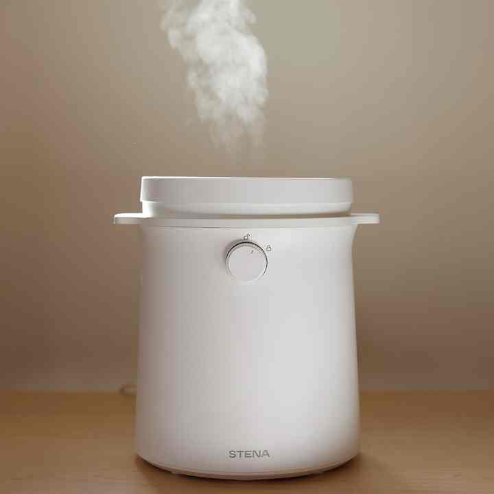 MILK POT All Stainless 加熱式 加湿器 3L