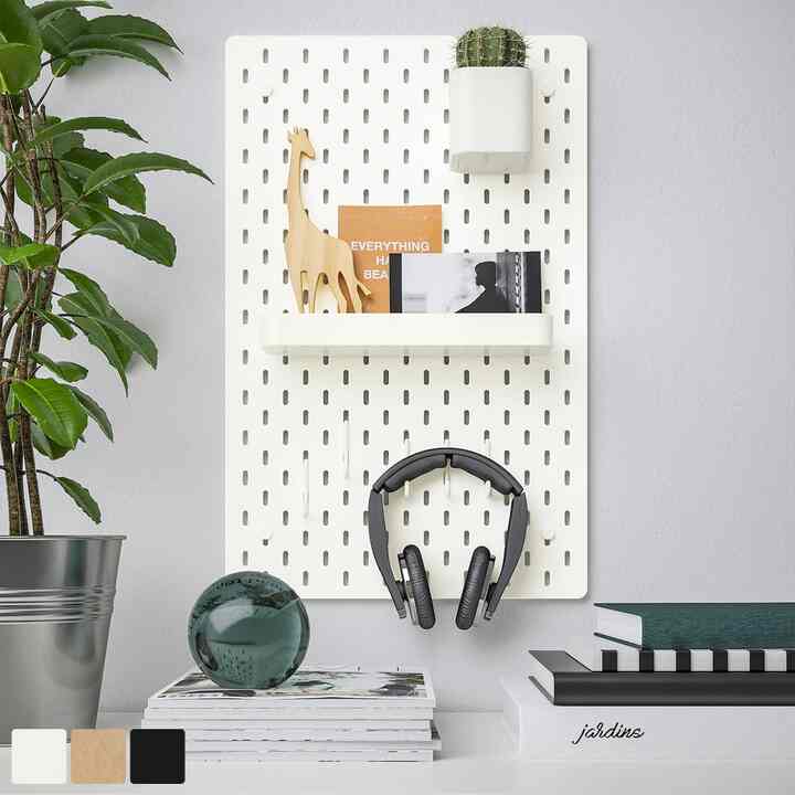 SKÅDIS スコーディス 有孔ボード 36x56 cm［3色］