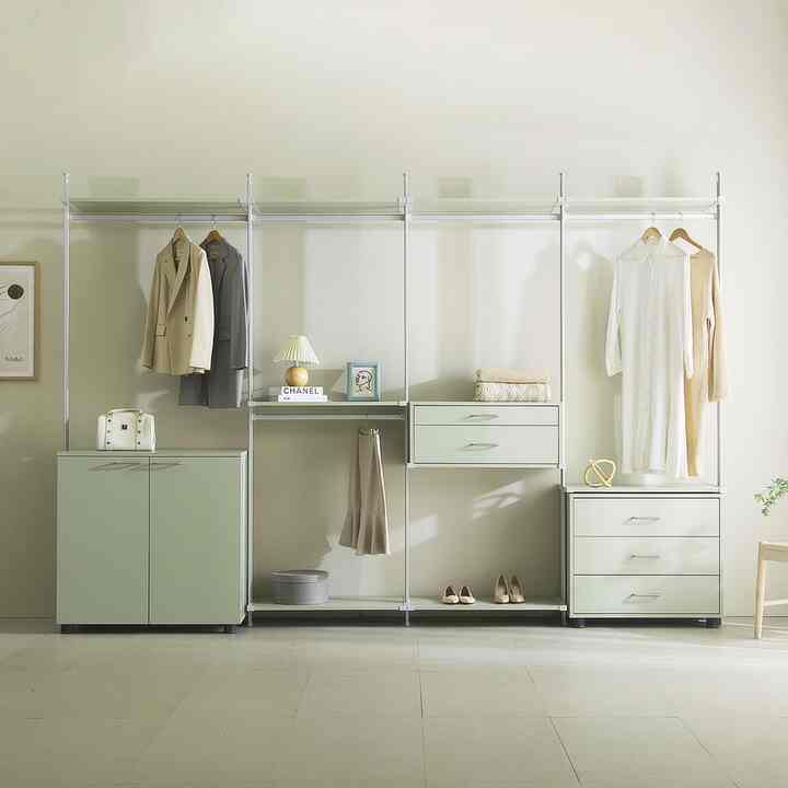 パステルカラー オーダーメイド ハンガーラック［7色］