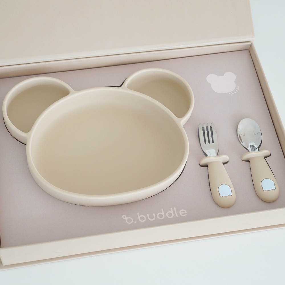 버들맘마 고미 실리콘 흡착식판 세트 BPA FREE