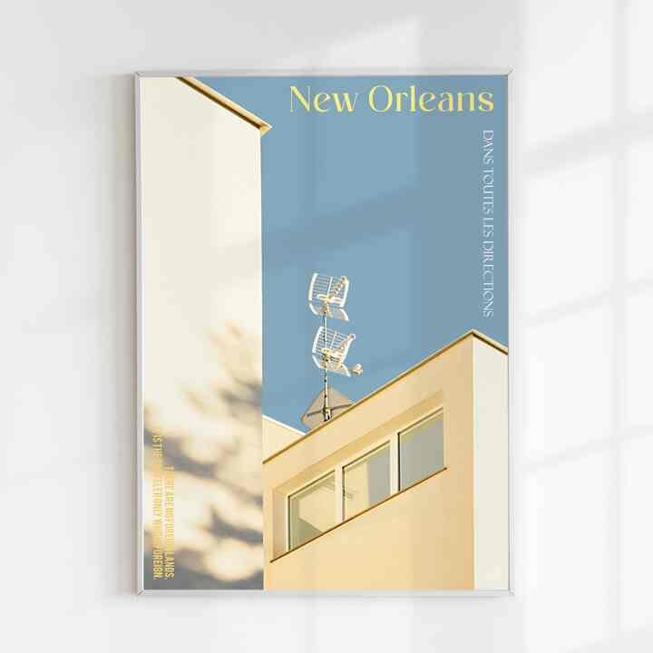 pastel blue ポスター