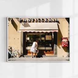 2+1 미드센추리 모던 유럽 풍경 인테리어 포스터 사진 액자 Gelateria