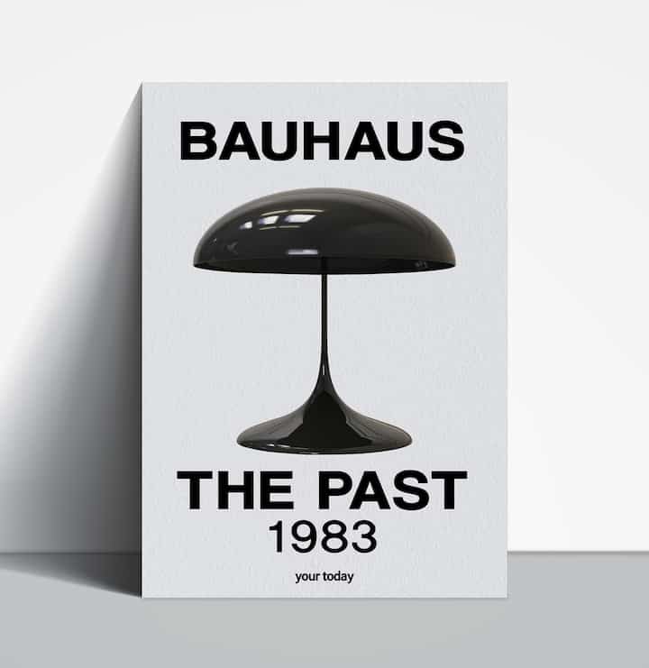 バウハウス The past ポスター