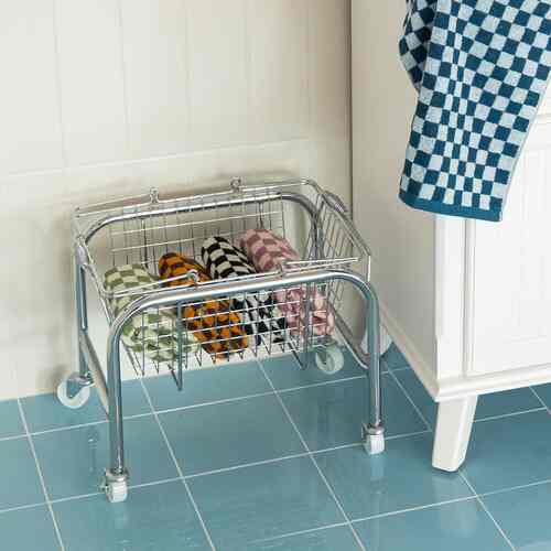 Portable Metal Storage Basket (2 options)