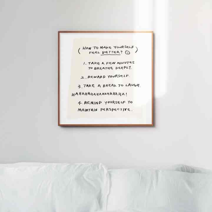 【Wan】 how to make yourself feel better ポスター