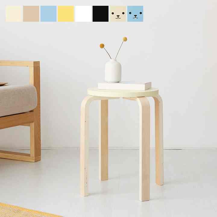 OLIVER スタッキングスツール［8色］