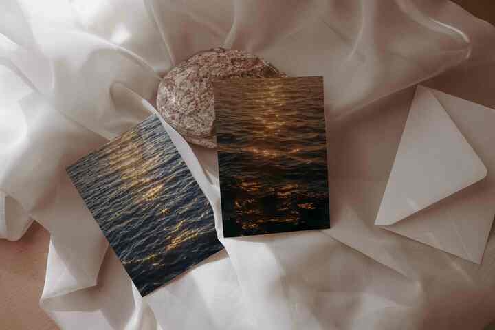 水の煌めきポストカード 8枚セット