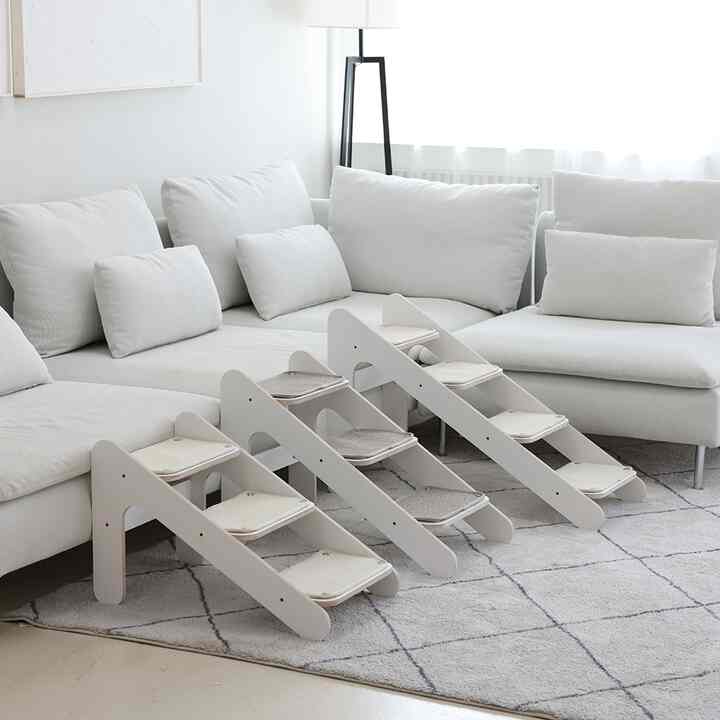 犬猫用 階段 ペットステップSサイズ［2色］