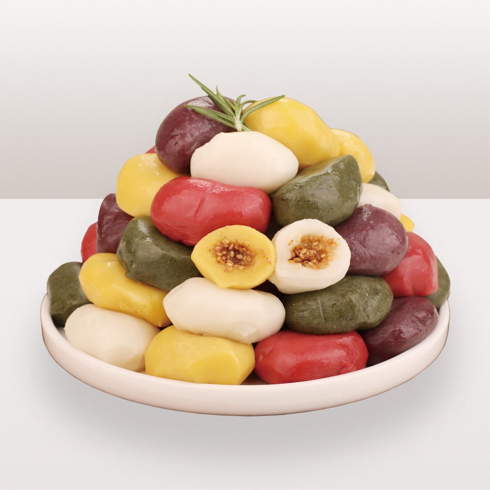 찜기가 필요없는 굳지않는 오색 찹쌀 송편 750g 가격 비교 시루조아 찜기가 필요없는 굳지않는 오색 찹쌀 송편 750g