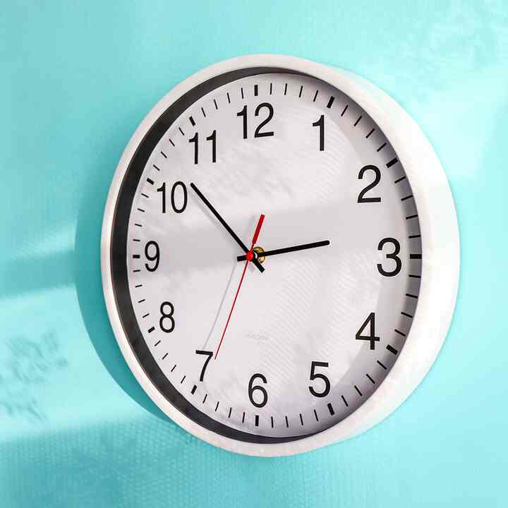 静音 壁掛け時計 BNW［2色］