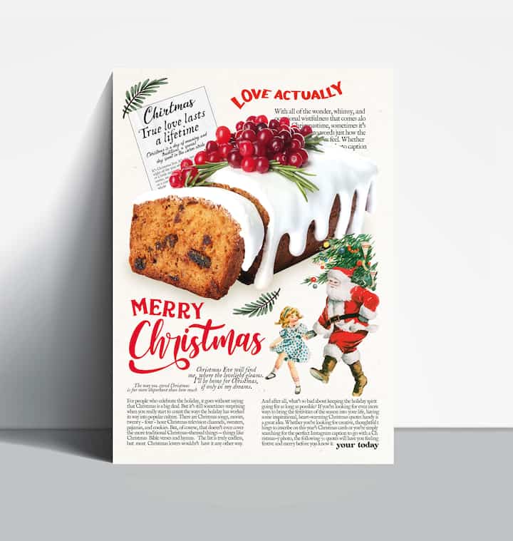 ラブ・アクチュアリー クリスマスケーキポスター